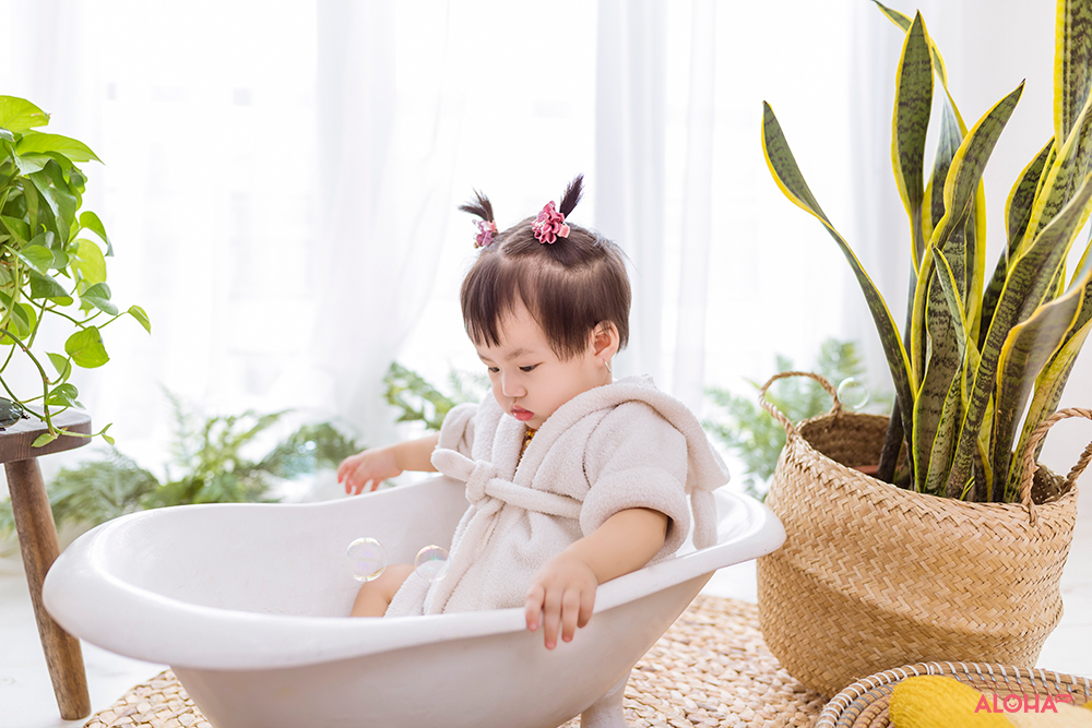 album ảnh bé đẹp aloha baby